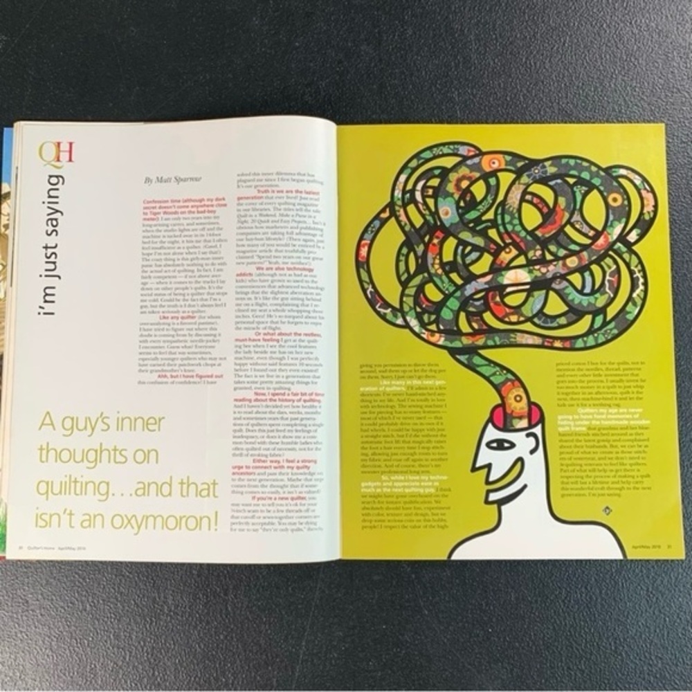 5 “April-May-Spring-Summer” Quilting Magazines. - Picture 10 of 16